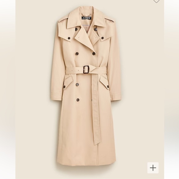 J. Crew | Double-breasted Trench Coat BRAND NEW - Picture 5 of 7